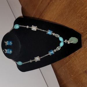 Avon Necklace and Earrings